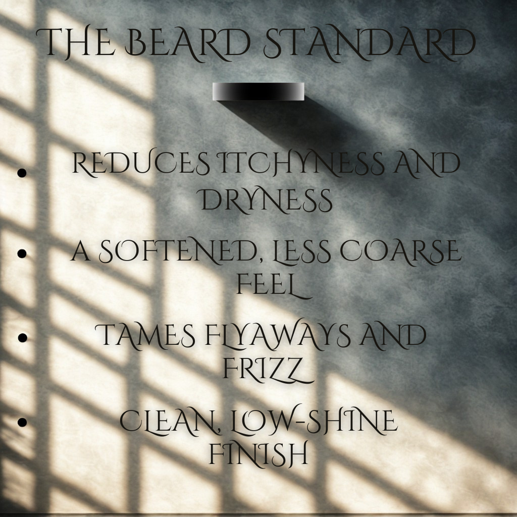 Ocean Noir – Beard Oil (Control & Condition) • Softens and conditions for a clean finish