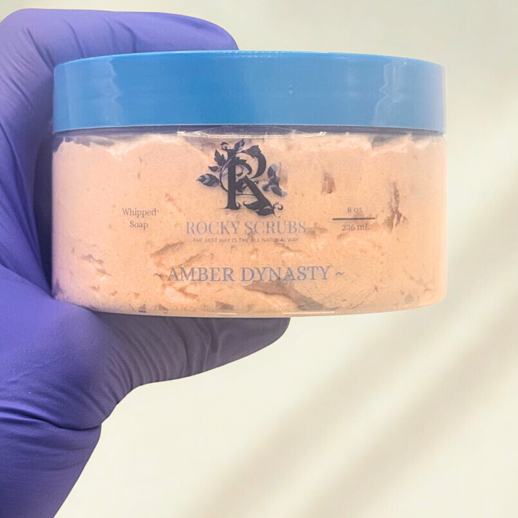 Amber Dynasty – Whipped Soap (Cleanse & Embellish) • For Regal, Satin Skin