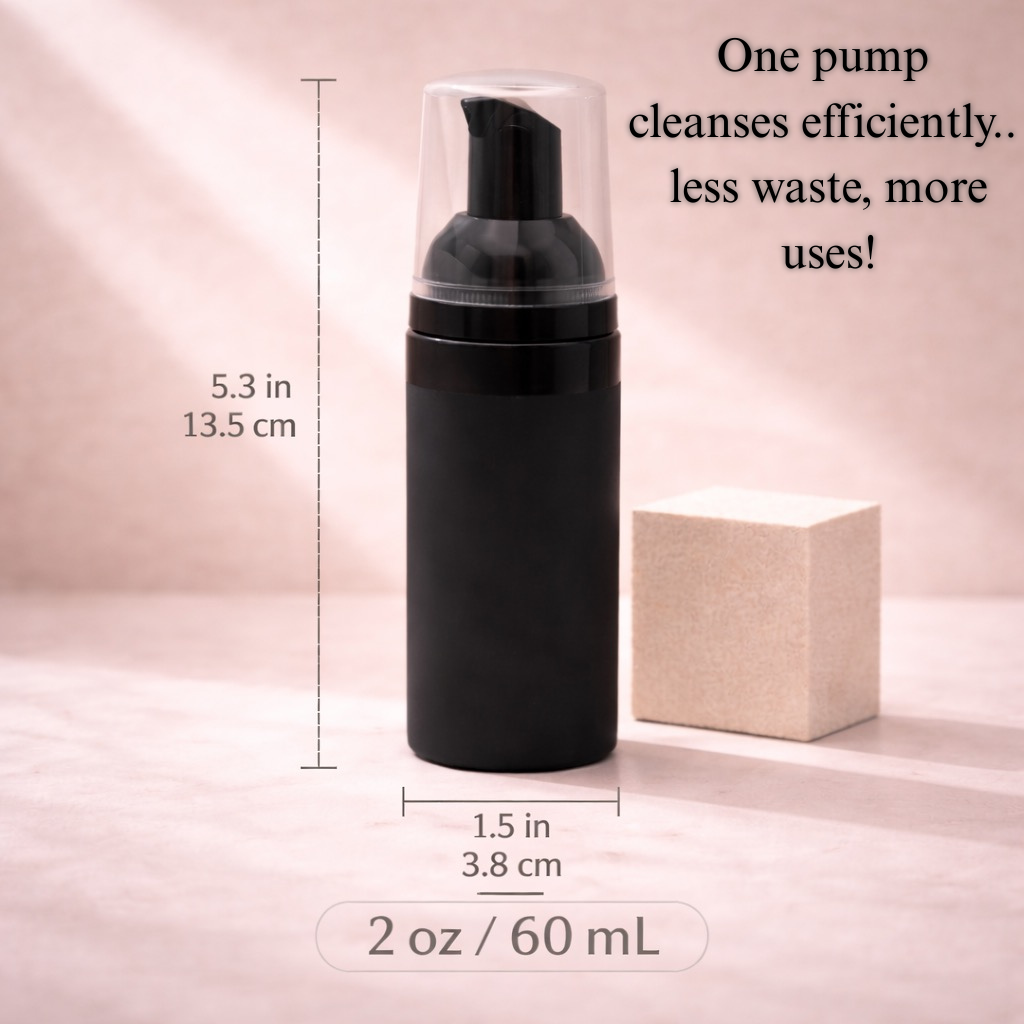 CITRUS CRISP – Orange Blossom Foam Facial Cleanser (Refresh & Balance) • For Clear, Balanced Skin