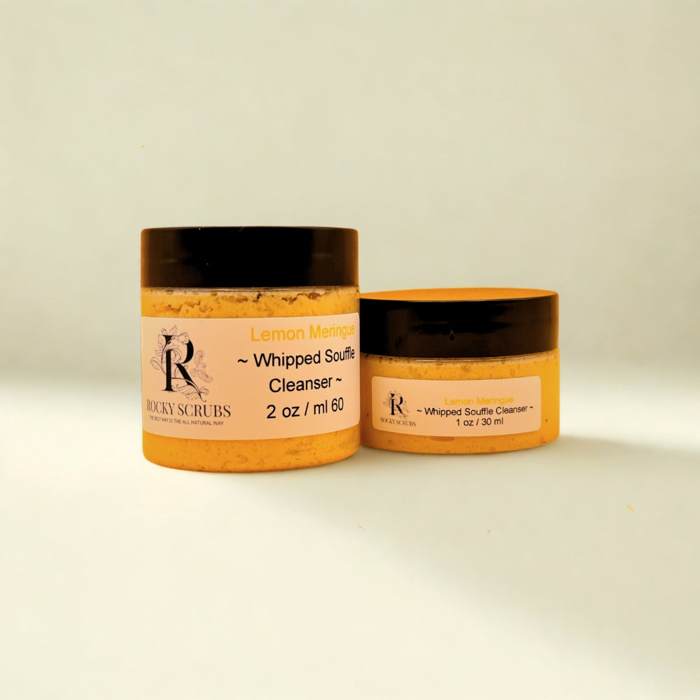 Lemon Meringue – Whipped Soufflé Cleanser (Uplift & Polish) • For Bright, Joyful Skin