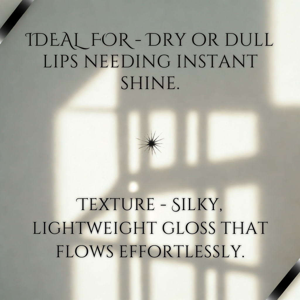Sugar Rush Drip – Lip Elixir (Gloss & Plump) • For Full, Shiny Lips