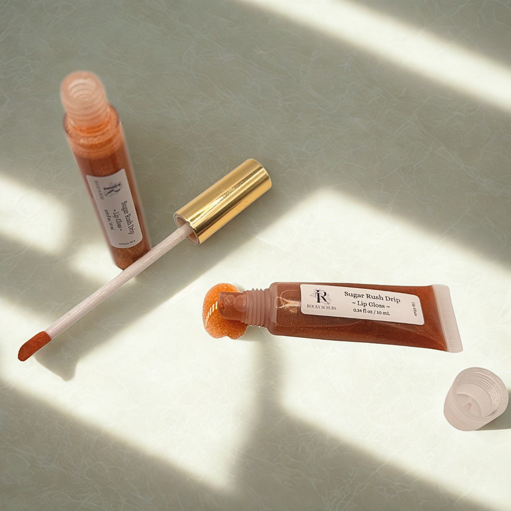 Sugar Rush Drip – Lip Elixir (Gloss & Plump) • For Full, Shiny Lips