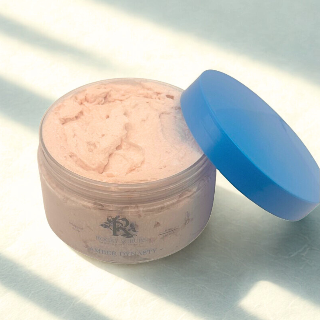 Amber Dynasty – Whipped Soap (Cleanse & Embellish) • For Regal, Satin Skin