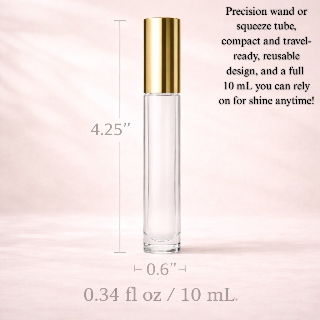 Sugar Rush Drip – Lip Elixir (Gloss & Plump) • For Full, Shiny Lips