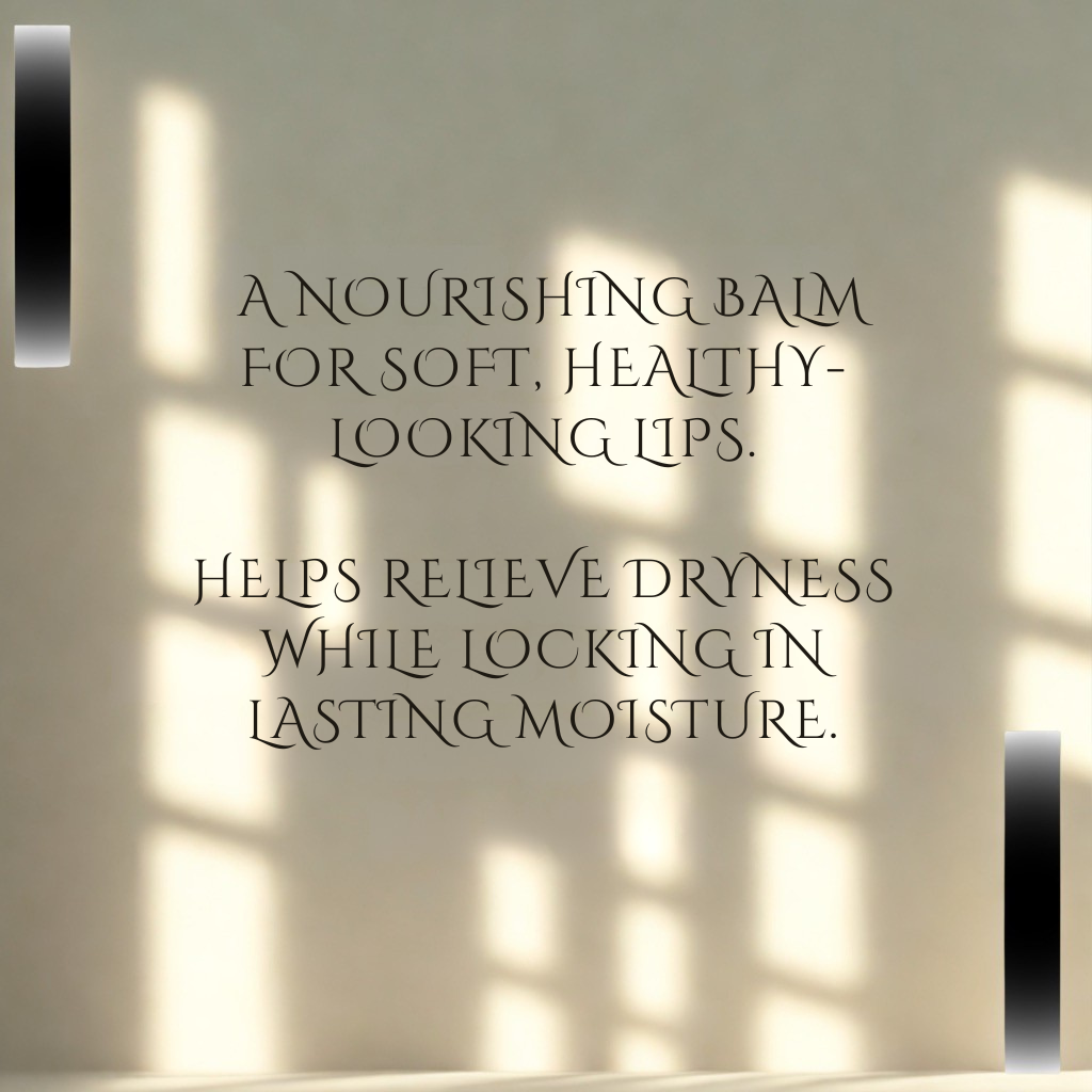 Vanilla Mint Lip Balm – Lip Treatment (Softening, Repairing) • Smooths dry, chapped lips for a healthier-looking finish