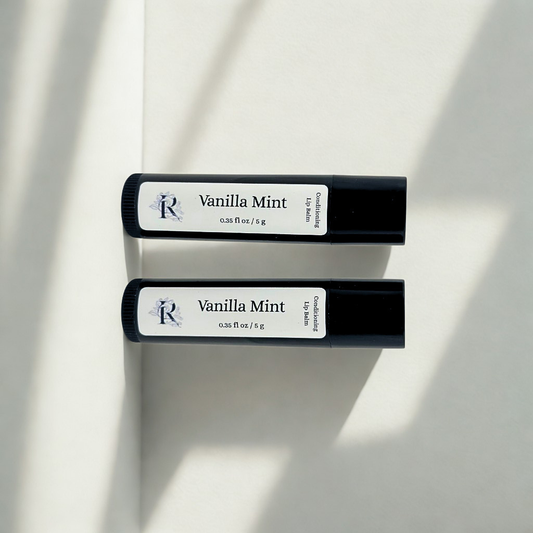 Vanilla Mint Lip Balm – Lip Treatment (Softening, Repairing) • Smooths dry, chapped lips for a healthier-looking finish