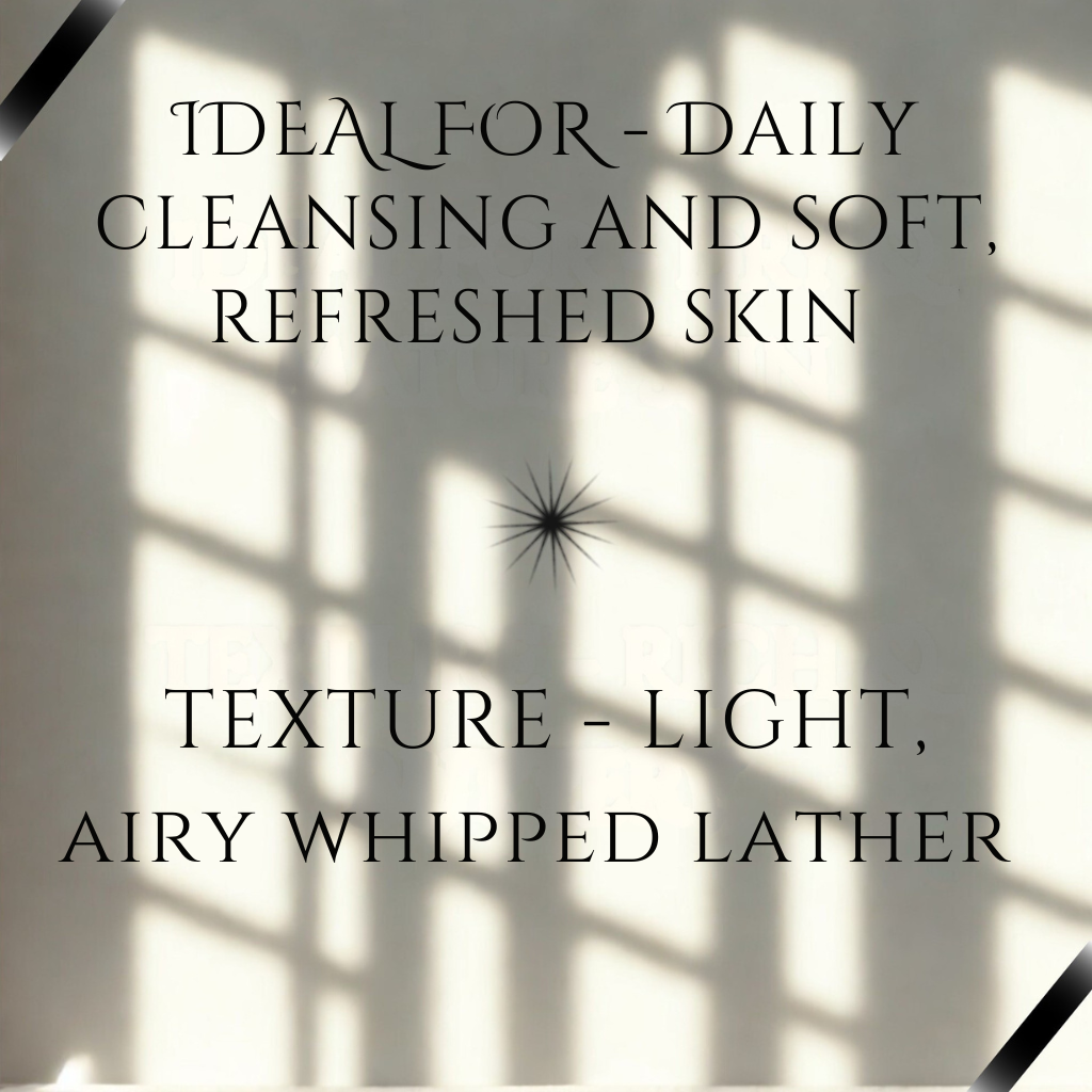 Amber Dynasty – Whipped Soap (Cleanse & Embellish) • For Regal, Satin Skin